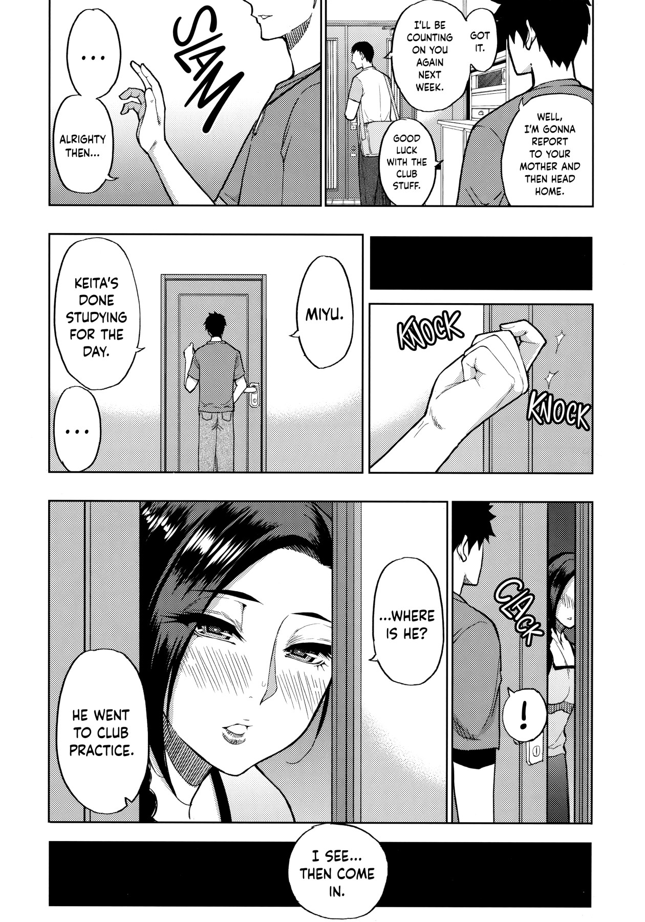 Hentai Manga Comic-I Gave A Sexually Frustrated Married Woman A Private Tutor Lesson-Read-3